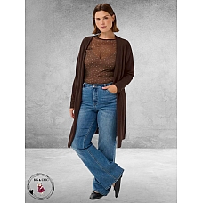 KAFFE CURVE Vest Farsia Coffee 